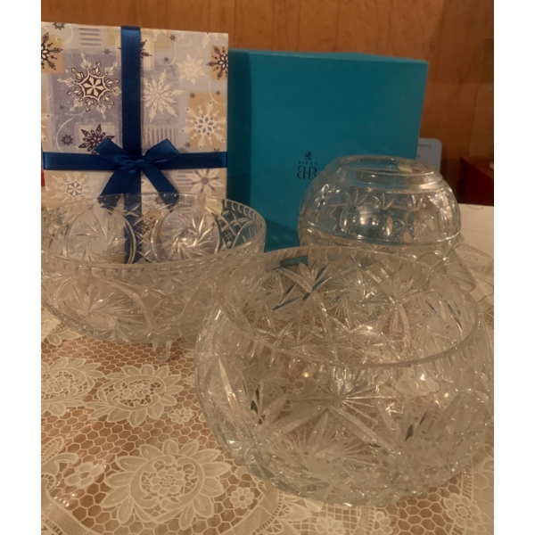 Crystal Bowls & Serving Wear From Birks 