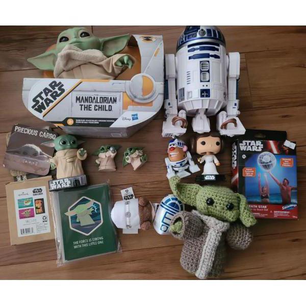 Star-Wars Collectibles Including: Yoda Talking Plush, Vinyl Figures, and More!