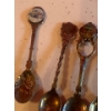 Image 14 : Lot of Collector Spoons, Spoon Rack, Bells and Vintage Keychains
