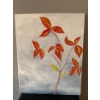 Lauri Ansell Red Flowers- Oil On Canvass 16 x 20