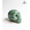 Image 2 : Natural Hand carved Aventurine skull 3 IN T 