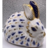 Image 1 : Gorgeous English Royal Crown Derby Bone China Bunny - 3 In Long