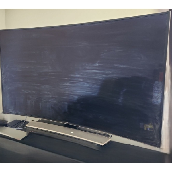 Samsung Curved Screen TV Model UN65HU9000F Ultra HD 4K Smart TV w/ UHD Evolution Kit (GE Remote)