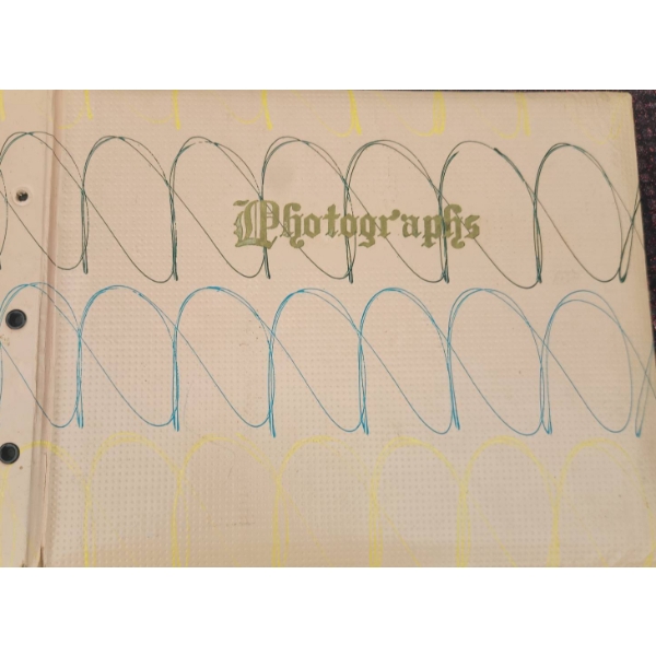 Lot: Glassware, Empty Photograph Album, Sharpening Steel