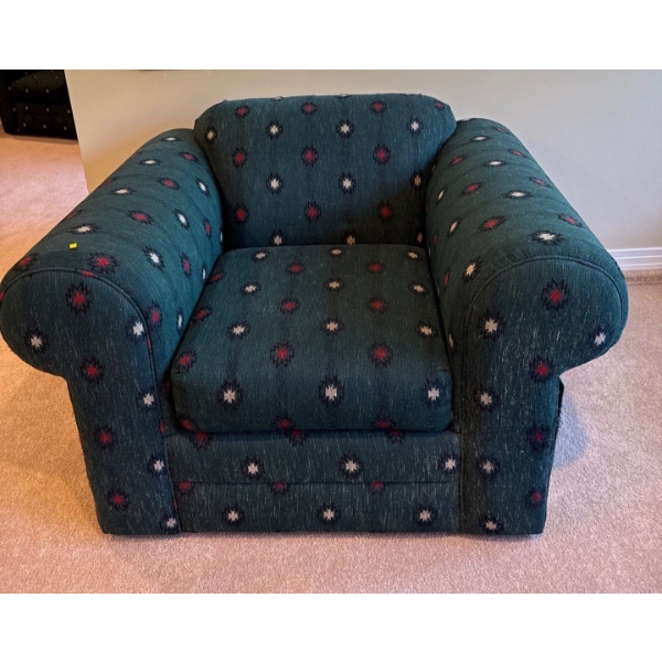 Green Single Couch - 48W, 36D, 30T 