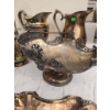 Image 10 : Silver Plated Tableware Including Tureens, Pitchers, and Serving Trays