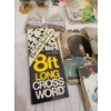 Image 7 : Chinese Slippers, an 8 Foot Crossword Puzzle, Vintage Postcards, and Glass Animals