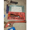 Image 2 : Hand Tool Collection - Socket Sets Vice Grips Cresent Wrenchs Pliers & Large Pipe Wrench