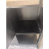 Image 5 : Black Wooden Storage Unit With Shelves, Cabinets, and Drawers