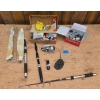 Image 1 : Fishing Gear Lot Featuring Rods, Reels, and Accessories