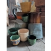 Image 3 : Outdoor Essentials - Pottery & Ceramic Planters w/ Antique Buckets 