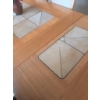 Image 5 : Danish Teak Dining Table with Ceramic Tile Inlays and Four Chairs