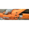 Image 4 : Husqvarna 36 Chainsaw and Metal Storage Box 25.5 W, 14 D, 8 T w/ Contents Shown Included