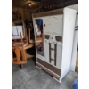 Image 10 : Wood Wardrobe with Mirror, Carved Accents and Cedar Interior