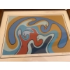Image 2 : Isaac Bignell 1960-1995, 9/75 "Eagle Reborn" Serigraph 33 x 25 