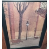 Image 2 : Poste De Farol Print Framed (Park Scene) 21 w 25 1/'2 h