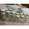 Image 5 : Canning jars cleaned with new lids. 6 jelly jars with new box of wax, 4 wide mouth 1 cup honey/jars 