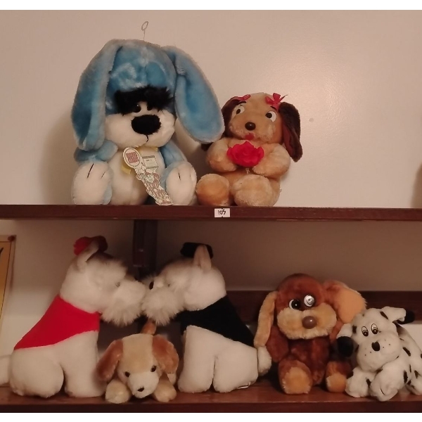 Who Let the Dogs Out ??? Stuffed Dog Collection 