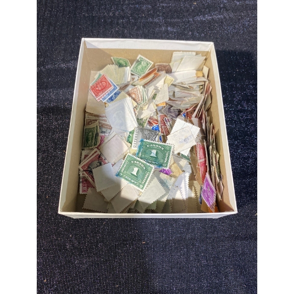 World Stamp Collection – Vintage Assortment in Box