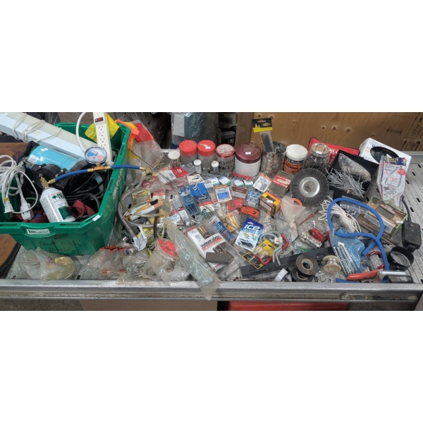 Extensive Lot of Mixed Hardware, Parts, Tools & Sump PumpsÂ 