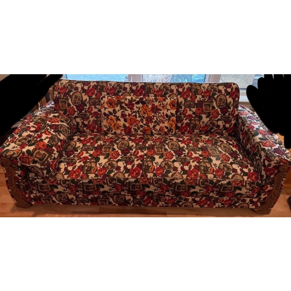 Fabric Couch - 86W, 38D, 32T 