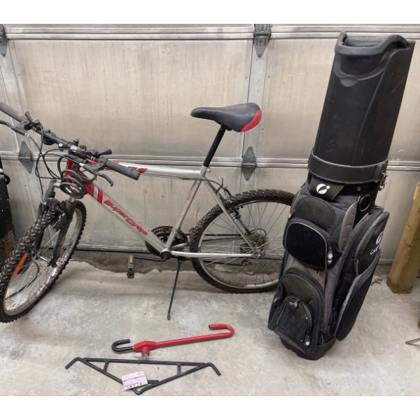 Supercycle XTL-18 Speed Bicycle & Cango Golf Bag