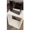 Image 4 : Cubby Shelves: Largest: 24 W, 11.5 D, 36 T, White Square: 18.5 W, 10 D, 13.5 T, Black 9 W, 4 D, 9 T 
