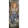 Image 2 : Fine Porcelain Vintage Doll Collection -14T -Blue Merlot & Sage 