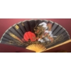 Image 7 : XL Dragon Folding Fan Vintage Gold Gilt Floating Shelf Framed Landscape Art & More