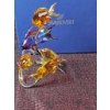 Image 3 : Swarovski Crystal Fish Sculpture with Multicolor Design