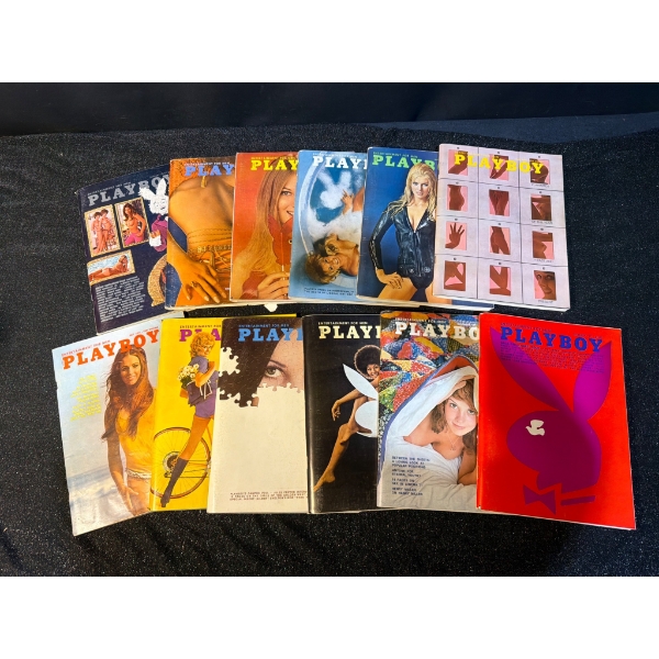 Playboy Magazines From 1970/1971