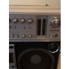 Image 3 : Vintage Silver Brand Ghetto Blaster w/ Toshiba Television
