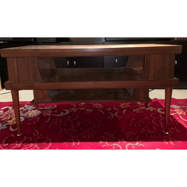 Vintage MCM Wooden Coffee Table - 43W,  23T 