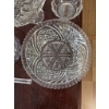Image 2 : Pressed Glass Serving and Tableware Set