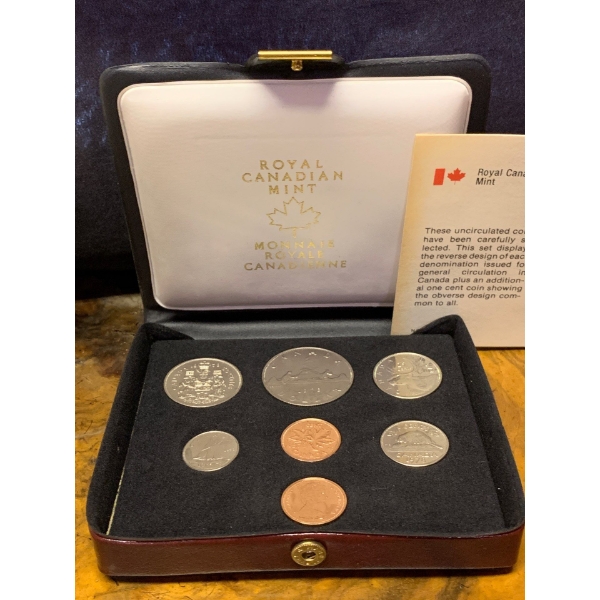 Royal Canadian Mint 1978 Custom Coin Set in Case 