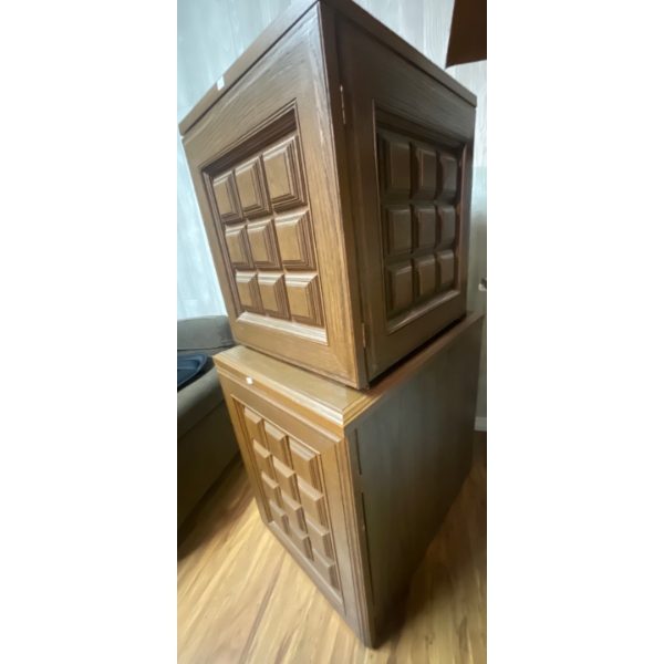 Vintage Storage Cubes 2 Count 26x26