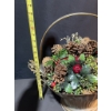 Image 12 : Holiday Decor Items With Metal Basket And Welcome Plaque