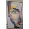 Image 1 : "Neon Portrait I" Face (Left) from Park Furniture 31.5 w, 62 h