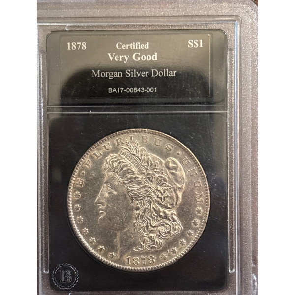 1884 MORGAN DOLLAR Silver Dollar 