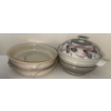 Image 1 : Stunning Studio Style Stonewear Pottery Casserole Dish & 2 Shallow Pie Plates 