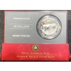 Image 1 :  2006 $30 Dog Sled Team Proof Coin 92.5% Silver 31.5 Grams
