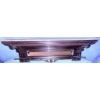 Image 4 : Wall-Mounted Carved Wood Shelf With Mirrored Back