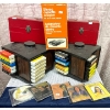 Image 2 : Assorted 8 Track Cassettes w/ Travel Tote