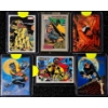 Image 1 : Set of 5 Highly Collectable Marvel & DC Trading Cards