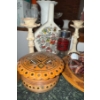 Image 2 : Ukrainian Table Swag - Platter Wood Plate Trinket Box Cutting Board & More 
