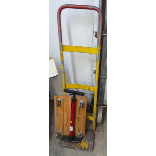 Garden Wheelbarrow Moving Dolly Shovels Jerry Cans & More Plus Briggs & Straton SnoThrower