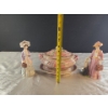 Image 2 : Collectible Vintage Porcelain Items Including Two Figurines and a Macau Soup Tureen