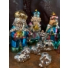 Image 4 : 10 Piece Metallic Nativity Set 5T