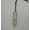 Image 3 : Crystal Pendant Necklace with 92.5 Silver Chain