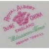 Image 3 : Royal Albert Bone China Plates: ‘Blossom Time’ and ‘American Beauty’